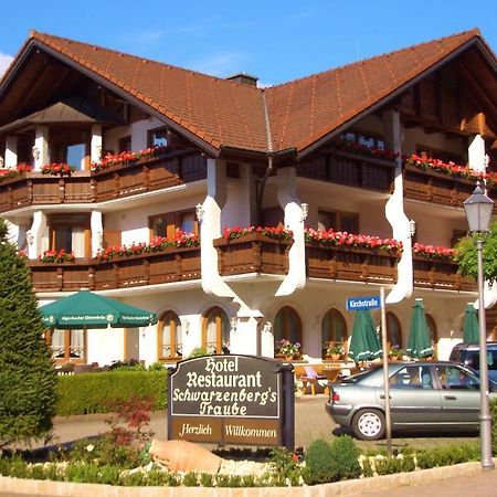 Hotel Schwarzenbergs Traube Glottertal Exteriér fotografie